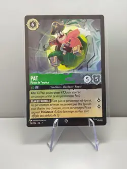 Carte LORCANA FR -Chapitre 7 114/204 Pat - Super rare non Foil Neuf - Image 1