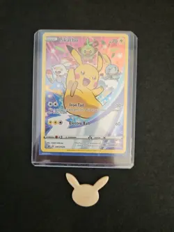 Pokemon Pikachu TCG SWSH020 Black Star Promo Holo Card - Image 3