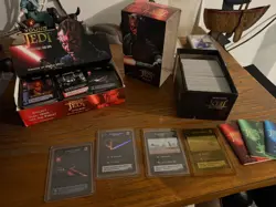 Young Jedi Collectible card game 2 Box & Cards Star Wars Epsiode 1 - Image 1