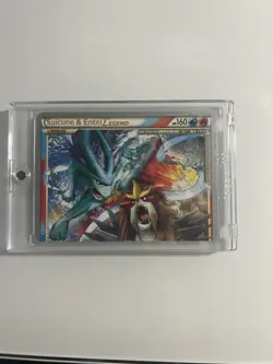 Entei And Suicune Legends Card Both Top And Bottom 2011 Champion - Image 1