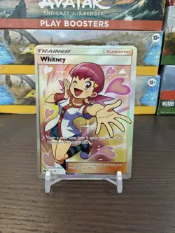 Pokemon TCG Whitney (Full Art) SM-Lost Thunder 214/214 Pokemon Card - Image 1