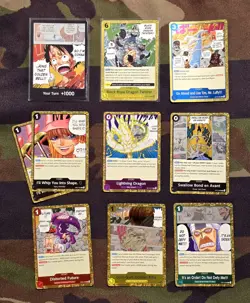 One Piece OP15 & EB04 CARD LOT(L, AA, SR, R, C, UC, EVENTS) - Image 5
