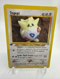 Pokemon Card - Togepi Neo Destiny 56/105 Uncommon 1st Edition (please Read) - Image 1