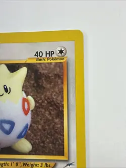 Pokemon Card - Togepi Neo Destiny 56/105 Uncommon 1st Edition (please Read) - Image 4