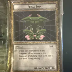Yugioh Dungeon Dice Monsters DDM Feral Imp B2-08 Figure With Card - Image 3