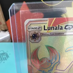 Pokemon Lunala GX 153/149 Secret Rare Full Art Holo SM Base Set Card - Image 3