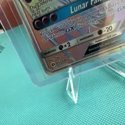 Pokemon Lunala GX 153/149 Secret Rare Full Art Holo SM Base Set Card - Image 5