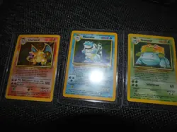 set of base set pokemon cards - Image 1
