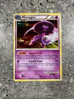 Pokemon TCG Cards Mismagius 5/95 Unleashed Holo Rare - Image 1