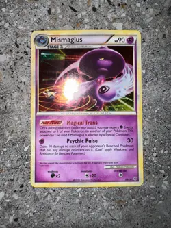 Pokemon TCG Cards Mismagius 5/95 Unleashed Holo Rare - Image 3