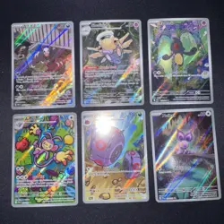 Lot Of 6 Pokemon Illustration Rare Cards All Nm/M - Image 1