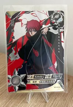 Sasori NR-AR-004 Silver Naruto Kayou Card TCG Mint Ultra Rare - Image 1