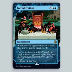 Forced Fruition - WOT #18 Rare - NM / Mint WOE Enchanted Tales Single - Image 2