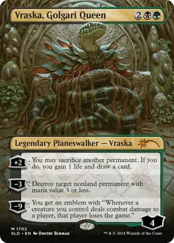Vraska, Golgari Queen (1702) (Rainbow Foil) [Secret Lair Drop Series] - Image 1