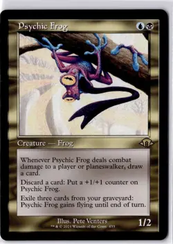 Psychic Frog (Retro Frame) Modern Horizons 3 Regular NM R 433 - Image 1