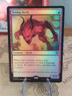 Vexing Devil (Foil) - Innistrad Remastered - 0178 MTG NM - Image 1