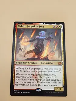 Nahiri, Forged in Fury March of the Machine: The Aftermath Regular Near Mint (NM - Image 2