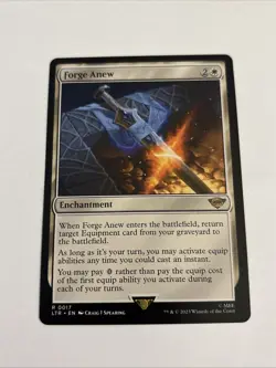 1x Forge Anew MTG The Lord of the Rings: Tales of Middle-Earth NM Magic Regular - Image 1