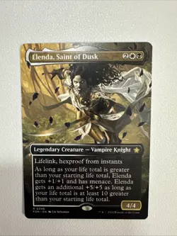 Elenda, Saint of Dusk Borderless (NM Non-Foil) FDN-0346 Rare MTG - Image 1