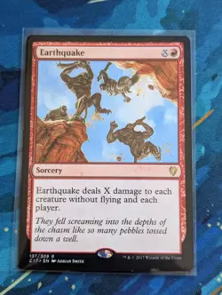 MTG Earthquake - NM - Commander 2017 - Image 1