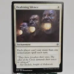 Wizards Deafening Silence Regular Uncommon Enchantment White 010/269 - Image 1