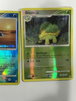 Pokemon 3 Card Lot of 2007 Diamond & Pearl (2) Reverse Holos and (1) Holo - (HP) - Image 5