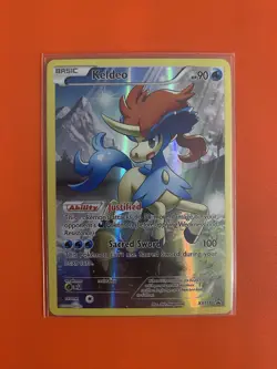 Keldeo XY118 Black Star Promo Full Art Holo Pokemon TCG - Image 1