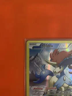 Keldeo XY118 Black Star Promo Full Art Holo Pokemon TCG - Image 2