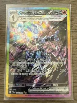 Ceruledge ex SIR 147/131 Sv: Prismatic Evolutions Holo Pokemon Card Grade Worthy - Image 1