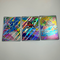 Pokemon 30th Anniversary / First Partner Starters Illustration Gen 7 Starters NM - Image 1