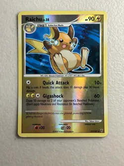 Pokemon Supreme Victors Raichu 77/147 Reverse Holo HP - Image 1