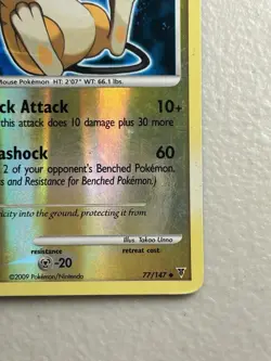 Pokemon Supreme Victors Raichu 77/147 Reverse Holo HP - Image 4