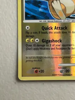 Pokemon Supreme Victors Raichu 77/147 Reverse Holo HP - Image 5
