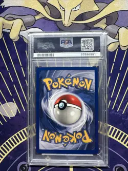 Pokemon Base Set 1st Edition Shadowless Ponyta 60/102 - PSA 8! PK869 - Image 2