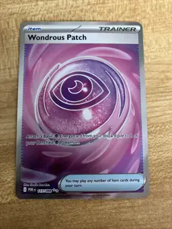Pokemon Wondrous Patch Trainer Item Full Art Holo Rare 117/088 Perfect Order - Image 1