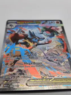 Pokemon Mega Lucario EX 179/132 Mega Evolution SIR Special Illustration Rare - Image 2