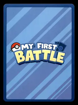 Pikachu (Blue Border) My First Battle Pikachu Deck Pokemon NM - Image 2