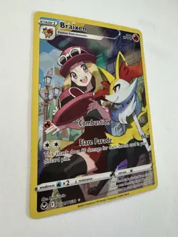 Pokemon Braixen #TG01/TG30 Holo Sword & Shield Silver Tempest - 2022 NM - Image 3