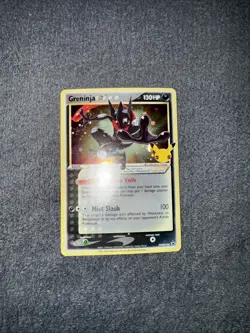 Pokemon Card Greninja Gold Star Swsh144 Promo NM+ Same Day Shipping! - Image 1