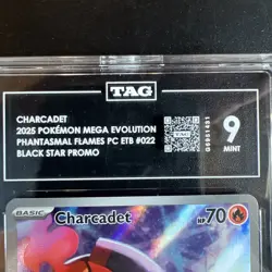 Charcadet - 022 (Pokemon Center Exclusive) 022 Me: Mega Evolution Promo TAG 9 - Image 3