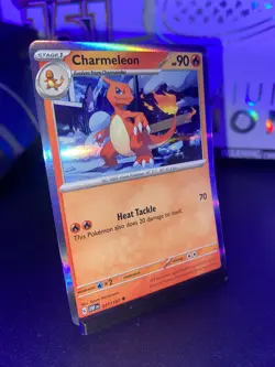 Pokemon Obsidian Flames Holo Charmeleon 027/197 - Near Mint (NM) - Image 2