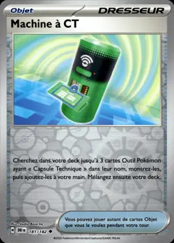 Carte Pokemon Machine a CT 181/182 REVERSE DRI EV10 FR NEUVE - Image 1