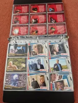 Smallville Season 3 Trading Cards Inkworks Full Base Set With Binder Plus Extras - Image 4