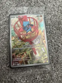 Pokemon TCG Mega Evolutions Riolu 010 Sealed Promo Card - Image 1