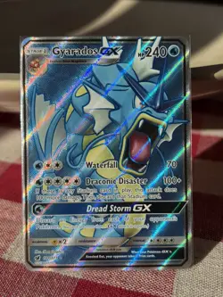 2017 Pokemon Crimson Invasion Gyarados GX (Full Art) 101/111 EX-NM - Image 1