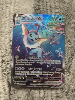 Vaporeon VMAX SWSH182: Sword & Shield Promo Card Holo (Jumbo) - Image 1