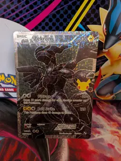 Pokemon TCG Zekrom Full Art Rare Card 114/114 Celebrations 25th Edition - Image 1