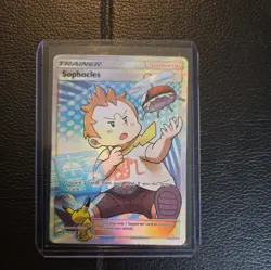 Sophocles 146/147 Burning Full Art Pokemon Card - Image 1