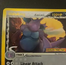 Pokemon Nidoking Delta Species Dragon Frontiers Stamped 6/101 NM - Image 2