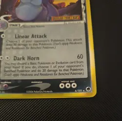 Pokemon Nidoking Delta Species Dragon Frontiers Stamped 6/101 NM - Image 4